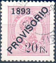 2577.jpg -     Lote:    2577      Lotes pelo Correio              Descrição:         1892/1893. D. Luís I. Sobrecargas "Provisório". CE95. Selo 20s/25r, lilás, sobrecarga 'e'. Valor de catálogo &euro; 88,00.        O       Valor Base:     &euro; 8,00     Valor Venda:     &euro;      