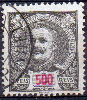 2599.jpg -     Lote:    2599      Lotes pelo Correio              Descrição:         1895/96 &mdash; D. Carlos I Mouchon. CE139, 500 reis em denteado 12 &frac12;. Valor de catálogo &euro; 46,60.        O       Valor Base:     &euro; 8,00     Valor Venda:     &euro;      