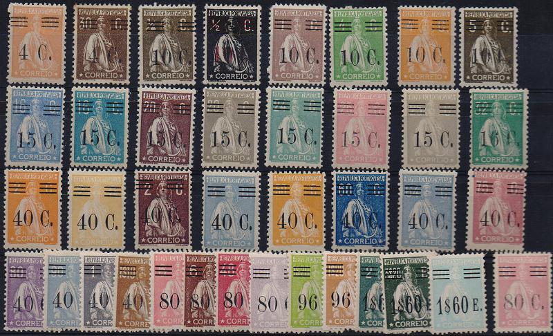 2704.jpg -     Lote:    2704      Lotes pelo Correio              Descrição:         1928/29 &mdash; Ceres, com sobretaxa. CE45&frac14;87. Série completa. Valor de catálogo &euro; 315,00.        **       Valor Base:     &euro; 40,00     Valor Venda:     &euro;      