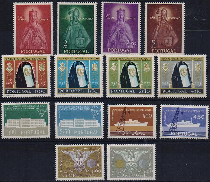 2811.jpg -     Lote:    2811      Lotes pelo Correio              Descrição:         1958/59 &mdash; Anos completos de 1958 e 1959. CE835/848. Valor de catálogo &euro; 128,00.        ***       Valor Base:     &euro; 12,00     Valor Venda:     &euro;      