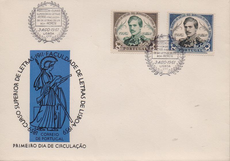 2814.jpg -     Lote:    2814      Lotes pelo Correio              Descrição:         1961/62 &mdash; Dois anos completos de FDC - 10 FDC. Valor de catálogo 54&euro;.        FDC       Valor Base:     &euro; 8,00     Valor Venda:     &euro;      