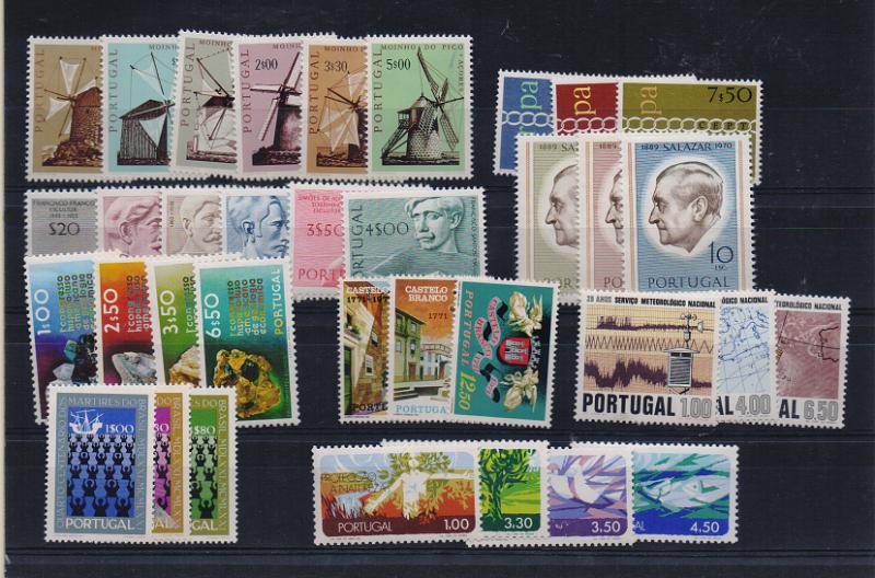 2825.jpg -     Lote:    2825      Lotes pelo Correio              Descrição:         1971 &mdash; Portugal. Ano completo - 35 selos. Valor de catálogo &euro; 112,00.        ***       Valor Base:     &euro; 11,00     Valor Venda:     &euro;      