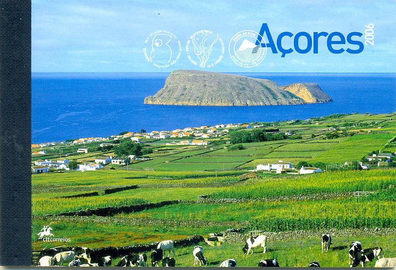 2952.jpg -     Lote:    2952      Lotes pelo Correio              Descrição:         2005 &mdash; Açores &mdash; Selos e blocos das emissões alusivas aos Açores e uma prova de cor numerada do selo da emissão "Europa-Açores". Valor de catálogo &euro; 170,00.        CRT       Valor Base:     &euro; 22,00     Valor Venda:     &euro;      