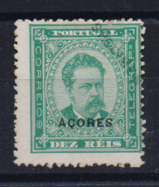 2983.jpg -     Lote:    2983      Lotes pelo Correio              Descrição:         1884/87 &mdash; D. Luís I. De frente. CE53, 10 reis verde, denteado 13 &frac12;. Selo com sobrecarga oblíqua a preto "SPECIMEN". Selo original distribuído com as reimpressões.        *       Valor Base:     &euro; 6,00     Valor Venda:     &euro;      