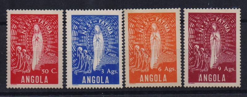 3035.jpg -     Lote:    3035      Lotes pelo Correio              Descrição:         1948 &mdash; Nossa Senhora de Fátima. CE302/305. Série completa regomada.        RG***       Valor Base:     &euro; 10,00     Valor Venda:     &euro;      
