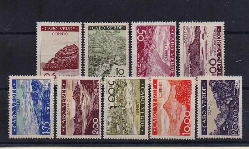 3061.jpg -     Lote:    3061      Lotes pelo Correio              Descrição:         1948 &mdash; Vistas de Cabo Verde. CE24&frac12;49. Série completa. Valor de catálogo &euro; 178,00.        **       Valor Base:     &euro; 20,00     Valor Venda:     &euro;      