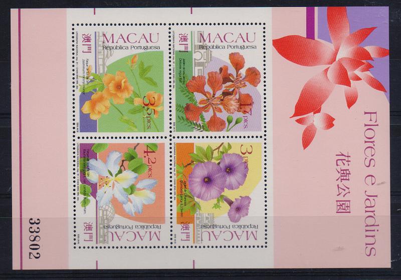3128.jpg -     Lote:    3128      Lotes pelo Correio              Descrição:         Macau - Bloco 17 CE654/57. Valor de catálogo &euro; 55,00.        BLC***       Valor Base:     &euro; 10,00     Valor Venda:     &euro;      