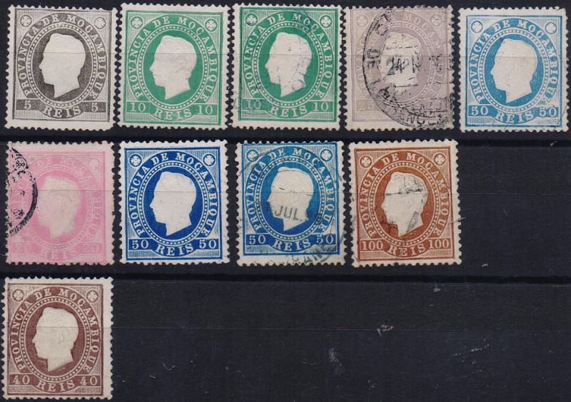 3150.jpg -     Lote:    3150      Lotes pelo Correio              Descrição:         1886 &mdash; D. Luís I. Fita direita. CE15, 16, 17, 18, 20 e 21. Lote composto por uma série completa em novo e incompleta em usado em denteado 13 &frac12;, papel porcelana + selo de 40 reis em papel pontinhado. Alguns selos com ligeiros defeitos. Lote a ver.        **/*/O       Valor Base:     &euro; 25,00     Valor Venda:     &euro;      