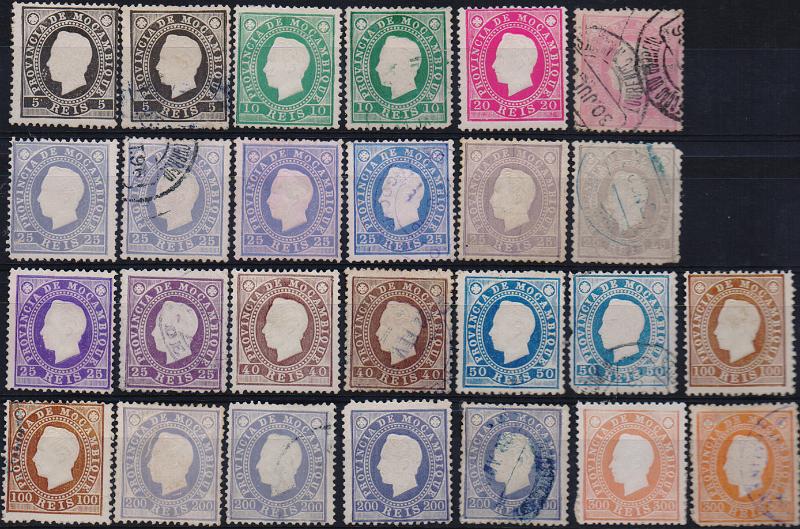 3151.jpg -     Lote:    3151      Lotes pelo Correio              Descrição:         1886 &mdash; D. Luís I. Fita direita. CE15/23. Lote composto por uma série completa em novo e outra em usado em denteado 12 &frac12;, papel porcelana. Alguns selos com pequenos defeitos. Lote a ver.        **/*/O       Valor Base:     &euro; 30,00     Valor Venda:     &euro;      