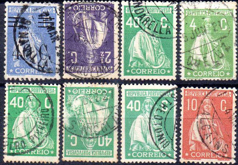 3313.jpg -     Lote:    3313      Lotes pelo Correio              Descrição:         Carimbos circulares datados tipo 1880. Lote composto por 8 selos tipo Ceres de diferentes taxas e emissões com marcas batidas a preto, incluindo "GANDARELLA", "BENAVILLA", "S. THEOTONIO", "PERO PINHEIRO". etc...        Lote       Valor Base:     &euro; 6,00     Valor Venda:     &euro;      