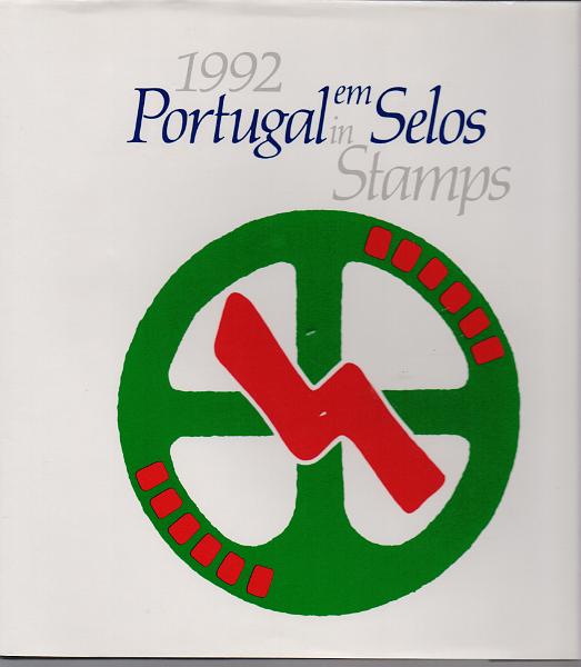 3405.jpg -     Lote:    3405      Lotes pelo Correio              Descrição:         1999 &mdash; Livros anuais. Portugal em selos 1992. Valor de catálogo &euro;165,00,        Livro       Valor Base:     &euro; 20,00     Valor Venda:     &euro;      