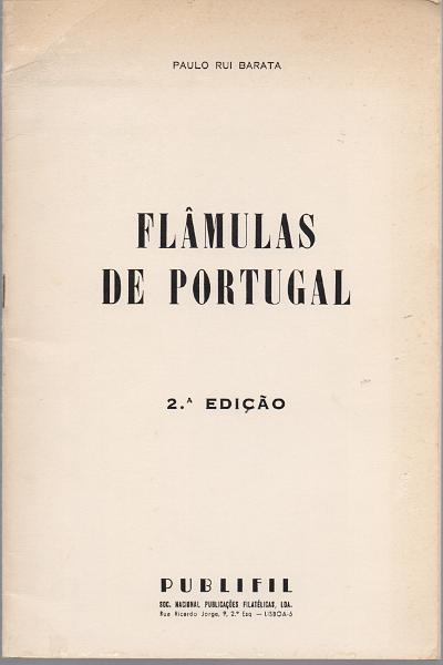 3443.jpg -     Lote:    3443      Lotes pelo Correio              Descrição:         Flâmulas de Portugal de Paulo Rui Barata. 2.ª Edição. Publifil, 1978.        Livro       Valor Base:     &euro; 10,00     Valor Venda:     &euro;      