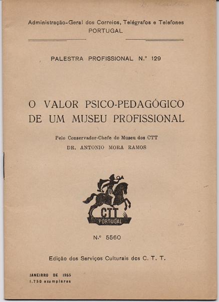 3448.jpg -     Lote:    3448      Lotes pelo Correio              Descrição:         Boletim da Administração Geral dos Correios. Edição dos Serviços Culturais dos CTT. Anos de 1944 a 1955 + documento extra de 1847.        Livro       Valor Base:     &euro; 11,00     Valor Venda:     &euro;      