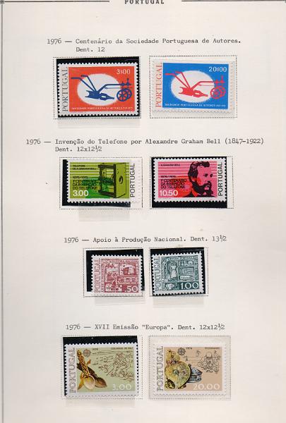 3633.jpg -     Lote:    3633      Lotes pelo Correio              Descrição:         Portugal &mdash; Lote composto por séries e blocos do ano de 1976, CE1275/1317 + BLC17/19, novos sem sinal de charneira. Valor de catálogo &euro; 270,00. Lote a ver.        Lote       Valor Base:     &euro; 25,00     Valor Venda:     &euro;      