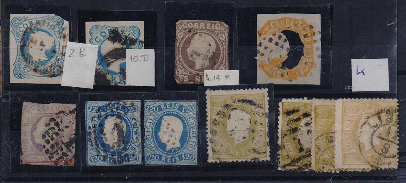 3644.jpg -     Lote:    3644      Lotes pelo Correio              Descrição:         Portugal. Lote com dezenas de selos de Portugal desde D. Maria II até D. Carlos I, na sua grande maioria usados, Todos os estados. Lote a ver.        Lote       Valor Base:     &euro; 20,00     Valor Venda:     &euro;      