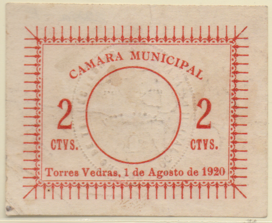 3735.jpg -     Lote:    3735      Lotes pelo Correio              Descrição:         Torres Vedras &mdash; Câmara Municipal, 2C, MA2229a, Escassa, MBC.        CDL       Valor Base:     &euro; 5,00     Valor Venda:     &euro;      
