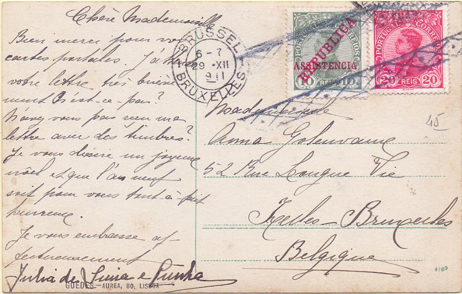 0458.jpg -     Lote:    458                   Descrição:         1910 &mdash; D. Manuel II, com sobrecarga "ASSISTÊNCIA" e "REPUBLICA".        PI       Valor Base:     &euro; 75,00     Valor Venda:     Retirado     
