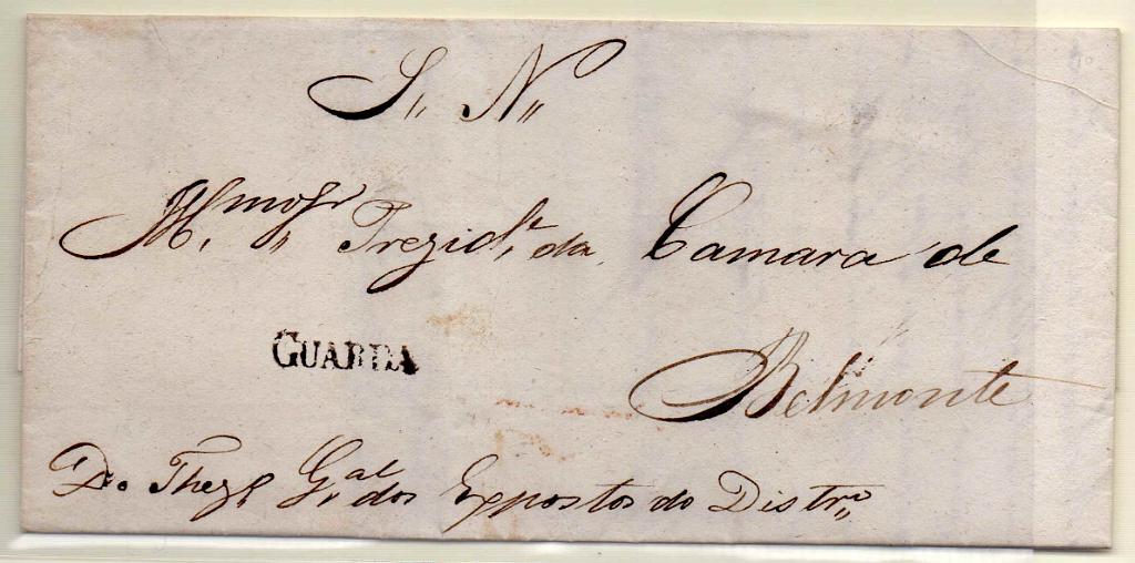1756.jpg -     Lote:    1756      Lotes pelo Correio      Portugal       Descrição:         Guarda &mdash; A sépia, GM GRD2, em carta datada da Guarda (30.09.46) para Belmonte, isenta de porte.        Carta       Valor Base:     &euro; 38,00     Valor Venda:     Retirado     