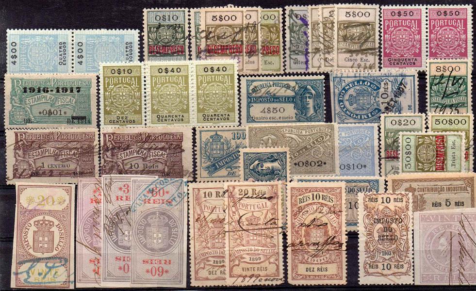 1980.jpg -     Lote:    1980      Lotes pelo Correio             Descrição:         Fiscais. Portugal. Lote com 40 estampilhas fiscais, simples ou em pares. Lote a ver.        Lote       Valor Base:     &euro; 6,00     Valor Venda:     Retirado     