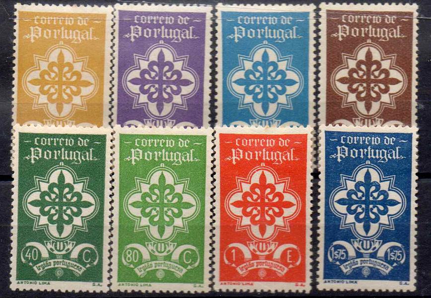 2181.jpg -     Lote:    2181      Lotes pelo Correio      Portugal        Descrição:         1940 &mdash; Legião Portuguesa. CE583/590. Série completa. Valor de catálogo &euro; 228,00.        **       Valor Base:     &euro; 18,00     Valor Venda:     Retirado     