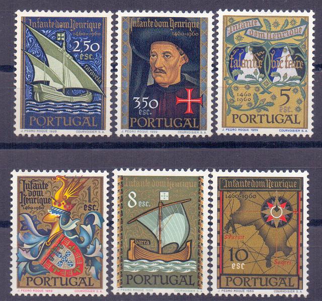 2231.jpg -     Lote:    2231      Lotes pelo Correio      Portugal        Descrição:         1960 &mdash; 4.º Centenário da Morte do Infante D. Henrique. CE863/868. Série completa. Valor de catálogo &euro; 65,60.        ***       Valor Base:     &euro; 8,00     Valor Venda:     Retirado     