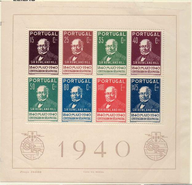 2291.jpg -     Lote:    2291      Lotes pelo Correio      Portugal        Descrição:         1940 &mdash; Centenário do Selo Postal. CE BLC3. Valor de catálogo &euro; 145,00.        BLC**       Valor Base:     &euro; 12,00     Valor Venda:     &euro; 14,00     
