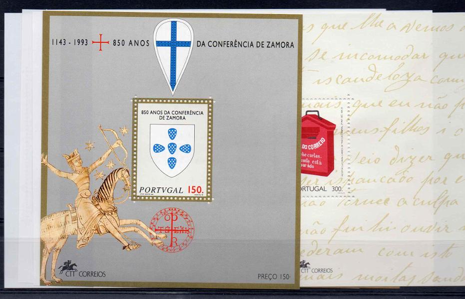 2300.jpg -     Lote:    2300      Lotes pelo Correio      Portugal        Descrição:         1992 &mdash; Portugal. Lote com 9 blocos. Ano completa. Valor de catálogo &euro; 101,40.        BLC***       Valor Base:     &euro; 10,00     Valor Venda:     &euro; 12,00     