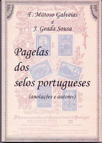 2570.jpg -     Lote:    2570      Lotes pelo Correio             Descrição:         Pagelas dos Selos Portugueses (anotações e autores), de F. Matoso Galveias e J. Geadas de Sousa.         Livro       Valor Base:     &euro; 8,00     Valor Venda:     &euro; 10,00     