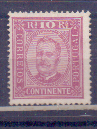 2596.jpg -     Lote:    2596      Lotes pelo Correio             Descrição:         Reimpressões de 1905. 1892/93 &mdash; D. Carlos I tipo Diogo Neto. CE69, 10 reis.        R*       Valor Base:     &euro; 10,00     Valor Venda:     Retirado     