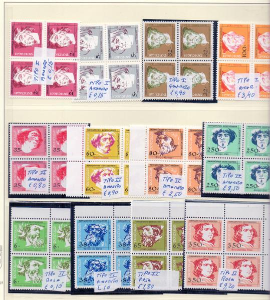 2628.jpg -     Lote:    2628      Lotes pelo Correio             Descrição:         Portugal &mdash; Duas folhas Lindner com selos dos 5 grupos da Navegadores Portugueses em quadras (novos sem sinal de charneira).        Lote       Valor Base:     &euro; 15,00     Valor Venda:     &euro; 19,00     