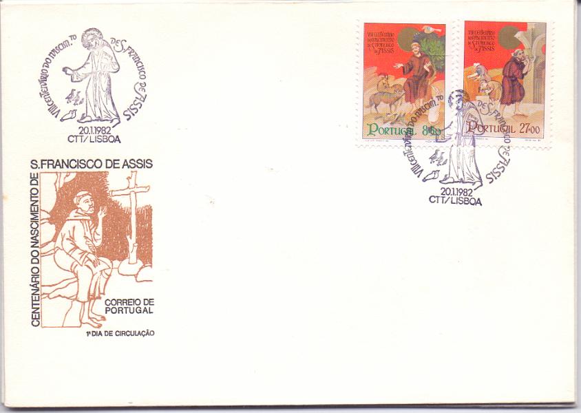 2659.jpg -     Lote:    2659      Lotes pelo Correio             Descrição:         Portugal &mdash; Lote composto por FDC's de 1982. Ano completo        Lote       Valor Base:     &euro; 11,00     Valor Venda:     &euro; 11,00     
