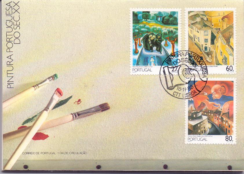 2665.jpg -     Lote:    2665      Lotes pelo Correio             Descrição:         Portugal &mdash; Lote composto por FDC's de 1988. Ano completo        Lote       Valor Base:     &euro; 7,00     Valor Venda:     &euro; 11,00     