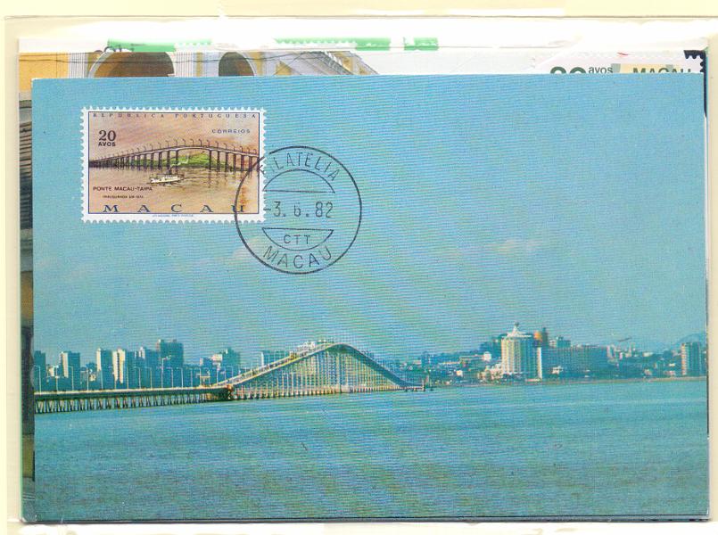 2707.jpg -     Lote:    2707      Lotes pelo Correio             Descrição:         Macau &mdash; Lote com 5 postais máximos concordantes com selos CE435, 460, 462, 469 e 470. Lote a ver.        Lote       Valor Base:     &euro; 5,00     Valor Venda:     &euro; 9,00     