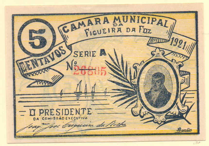 2770.jpg -     Lote:    2770      Lotes pelo Correio             Descrição:         Figueira da Foz (Câmara Municipal) &mdash; 5 C, MA 920, Nova            CDL       Valor Base:     &euro; 5,00     Valor Venda:     Retirado     