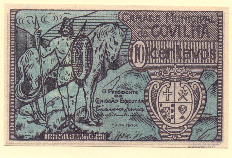 2774.jpg -     Lote:    2774      Lotes pelo Correio             Descrição:         Covilhã (Câmara Municipal) &mdash; 10 C, MA 786, Nova.         CDL       Valor Base:     &euro; 5,00     Valor Venda:     Retirado     