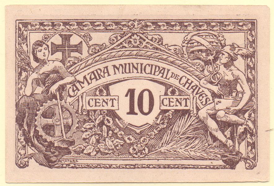 2780.jpg -     Lote:    2780      Lotes pelo Correio             Descrição:         Chaves (Câmara Municipal) &mdash; 10 C, MA 717, Nova            CDL       Valor Base:     &euro; 5,00     Valor Venda:     Retirado     