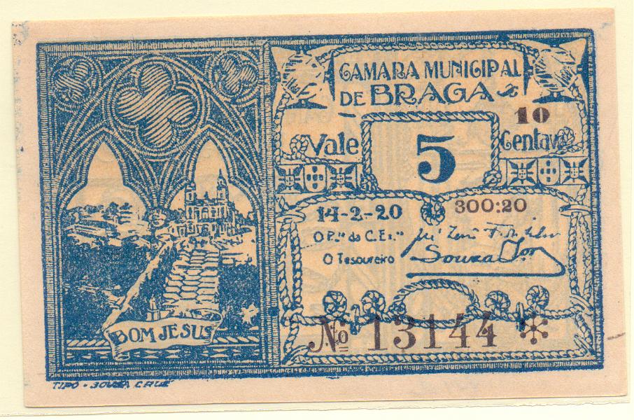 2782.jpg -     Lote:    2782      Lotes pelo Correio             Descrição:         Braga (Câmara Municipal &mdash;  5 C, MA 424.d, Nova             CDL       Valor Base:     &euro; 6,00     Valor Venda:     &euro; 14,00     