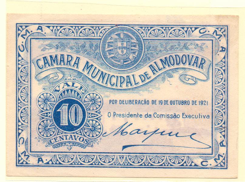 2786.jpg -     Lote:    2786      Lotes pelo Correio             Descrição:         Almodôvar (Câmara Municipal) &mdash; 10 C, MA 183, Nova            CDL       Valor Base:     &euro; 5,00     Valor Venda:     &euro; 5,00     