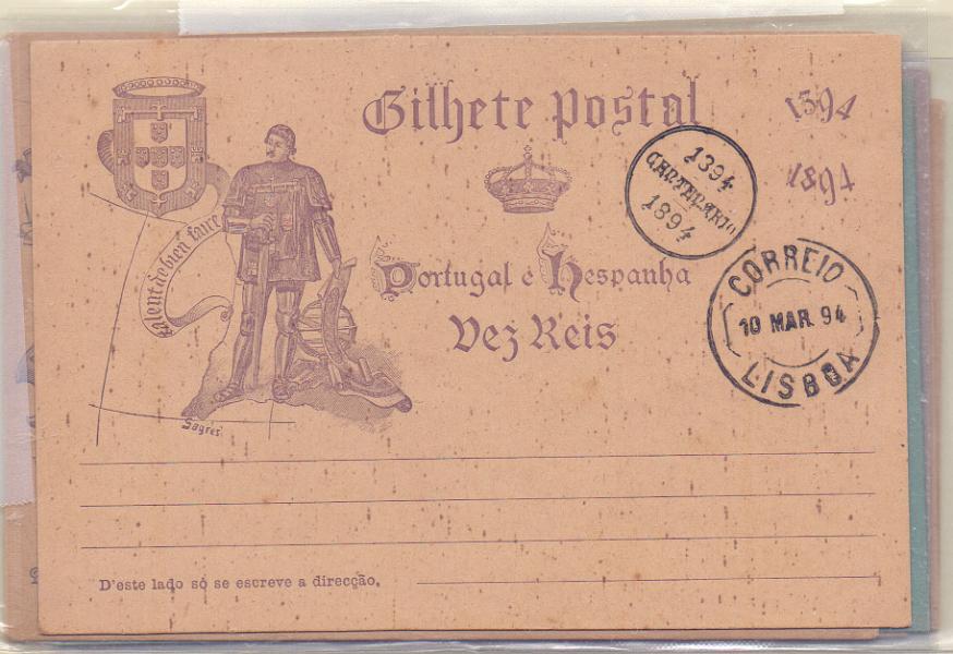 1622.jpg -     Lote:    1622      Lotes pelo Correio      Portugal        Descrição:         1894/96 &mdash; D. Carlos I Diogo Neto + Mouchon + Centenário Santo António e Infante D. Henrique. Lote composto por OM 20, 21, 22, 23, 26.c, 27, novos.        IN/IC       Valor Base:     &euro; 10,00     Valor Venda:     &euro; 10,00     