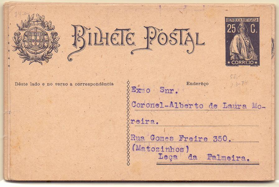 1650.jpg -     Lote:    1650      Lotes pelo Correio      Portugal        Descrição:         1924/26 &mdash; Ceres. Lote com 2xOM 74 (1 circulado); 4xOM 74a (2 circulados); OM 74b (circulado); 2xOM 74c; 2xOM 75 (1 circulado). Variedades de cartolina e cor.        IN/IC       Valor Base:     &euro; 10,00     Valor Venda:     Retirado     
