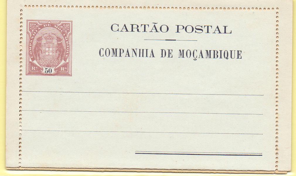 1758.jpg -     Lote:    1758      Lotes pelo Correio      Companhia de Moçambique       Descrição:         1904/11, Elefantes. Bilhetes-carta de 50 reis, 25 reis e 50 reis OM 2D, OM6 e OM7C. Novos.        Lote       Valor Base:     &euro; 5,00     Valor Venda:     &euro; 9,00     