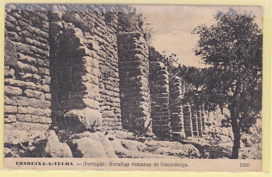 1803.jpg -     Lote:    1803      Lotes pelo Correio             Descrição:         Condeixa-a-Velha &mdash; Morallas romanas de Conimbriga. Novo.        PI       Valor Base:     &euro; 5,00     Valor Venda:     &euro; 5,00     