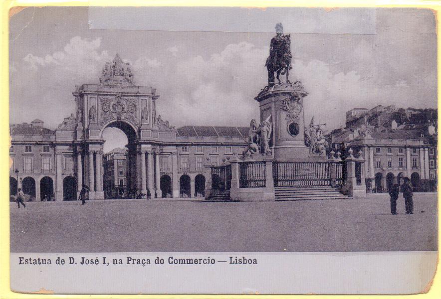 1831.jpg -     Lote:    1831      Lotes pelo Correio             Descrição:         Lisboa. Estatua de D. José I, na Praça do Commercio.. Circulado.        PI       Valor Base:     &euro; 6,00     Valor Venda:     Retirado     