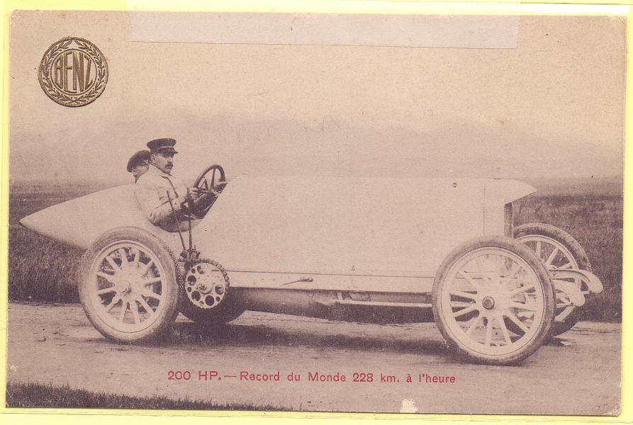 1938.jpg -     Lote:    1938      Lotes pelo Correio             Descrição:         República &mdash; BENZ &mdash; 200HP &mdash; Record du Monde 228 km à l'heure.        PI       Valor Base:     &euro; 15,00     Valor Venda:     Retirado     