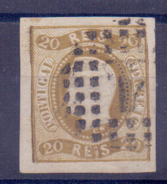 2063.jpg -     Lote:    2063      Lotes pelo Correio      Portugal       Descrição:         1866/67 &mdash; D. Luís I. Fita curva, não denteados. CE21, 20 reis com boas margens. Valor de catálogo &euro; 115,00.        O       Valor Base:     &euro; 10,00     Valor Venda:     &euro; 17,00     