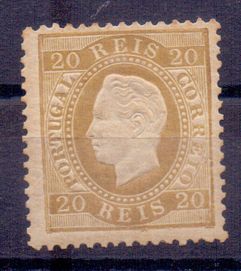 2082.jpg -     Lote:    2082      Lotes pelo Correio      Portugal       Descrição:         1870/76 &mdash; D. Luís I. Fita direita. CE39, 20 reis. Valor de catálogo &euro;60,00. Regomado.        **       Valor Base:     &euro; 15,00     Valor Venda:     &euro; 15,00     