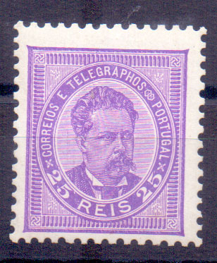 2099.jpg -     Lote:    2099      Lotes pelo Correio      Portugal       Descrição:         1884/87 &mdash; D. Luís I, de frente. Novos valores. CE63, 25 reis, denteado 11 3/4. Valor de catálogo &euro;22,00        ***       Valor Base:     &euro; 7,00     Valor Venda:     &euro; 12,00     