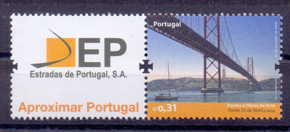 2206.jpg -     Lote:    2206      Lotes pelo Correio      Portugal       Descrição:         2008 &mdash; Pontes e obras de arte - selo corporativo CE3782A . Valor de catálogo &euro; 20,00.        ***       Valor Base:     &euro; 5,00     Valor Venda:     &euro; 5,00     