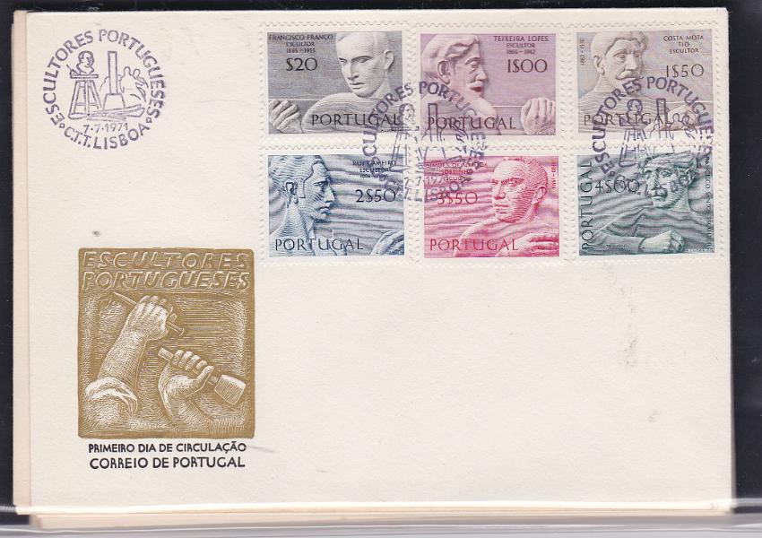 2307.jpg -     Lote:    2307      Lotes pelo Correio      Portugal       Descrição:         1971 &mdash; Ano completo de FDC - 9 FDC's.        FDC       Valor Base:     &euro; 7,00     Valor Venda:     Retirado     