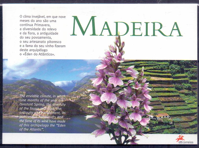 2345.jpg -     Lote:    2345      Lotes pelo Correio      Portugal       Descrição:         2005 &mdash; Madeira. Carteira Anual da Madeira. Inclui a prova numerada 9003/10000, a cores, dos selos europa 2005, com valor de catálogo de &euro; 110,00.        CRT       Valor Base:     &euro; 15,00     Valor Venda:     Retirado     